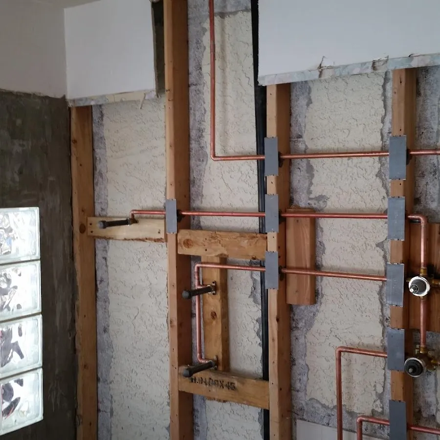 Copper pipe installation for Burst Pipe Repair in Bridgeton